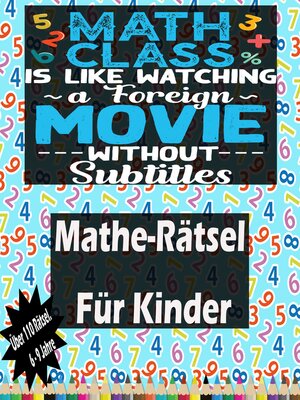 cover image of Mathe-Rätsel für Kinder